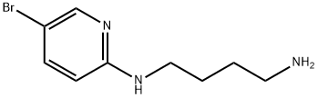 2-N-(4-아미노부틸)-아미노-5-브로모피리딘 구조식 이미지