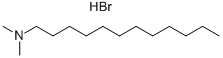 dodecyldimethylammonium bromide   Structure