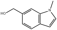 (1-Methyl-1H-indol-6-yl)methanol 구조식 이미지