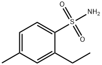 벤젠술폰아미드,2-에틸-4-메틸-(9CI) 구조식 이미지