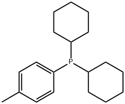 DICYCLOHEXYL-(P-TOLYL)-PHOSPHINE, 98+% Structure