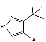 4-бром-3-(трифторметил)-1H-пиразол структурированное изображение