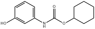 N-(3-히드록시페닐)카르밤산시클로헥실에스테르 구조식 이미지