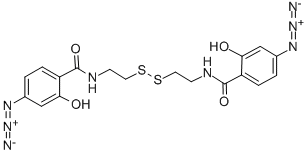 BIS(2-(4-AZIDOSALICYLAMIDO)ETHYL) DISULF Structure