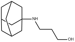 3-(1-adamantylamino)propan-1-ol 구조식 이미지