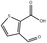 3-formyl-2-thiophenecarboxylic acid Structure