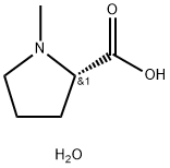 N-METHYL-L-PROLINE MONOHYDRATE  98 구조식 이미지