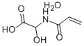 2-ACRYLAMIDOGLYCOLIC ACID MONOHYDRATE Structure