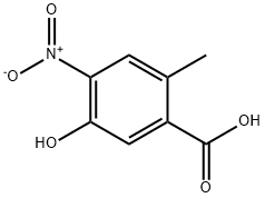 Benzoic acid, 5-hydroxy-2-methyl-4-nitro- (9CI) Structure