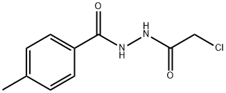 N'-(2-CHLOROACETYL)-4-METHYLBENZOHYDRAZIDE Structure