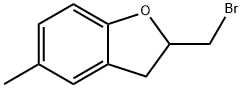 2-(브로모메틸)-2,3-디히드로-5-메틸벤조푸란 구조식 이미지