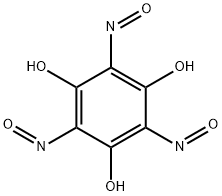 1,3,5-Benzenetriol, 2,4,6-trinitroso- (9CI) Structure