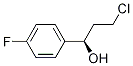 (R)-3-chloro-1-(4-fluorophenyl)propan-1-ol Structure