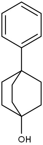 4-phenylbicyclo[2.2.2]octan-1-ol Structure