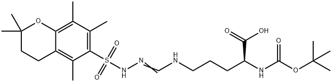 BOC-ARG(PMC)-OH 구조식 이미지