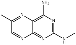 2,4-Pteridinediamine,N2,6-dimethyl-(9CI) Structure