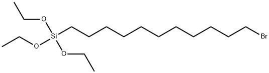 11-BROMOUNDECYLTRIETHOXYSILANE Structure