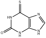 6-THIOXANTHINE Structure