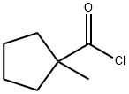 시클로펜탄카르보닐클로라이드,1-메틸-(8CI,9CI) 구조식 이미지