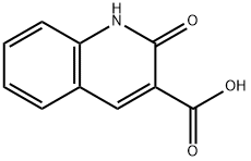 2-OXO-1,2-DIHYDRO-QUINOLINE-3-CARBOXYLIC ACID Structure