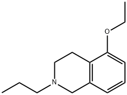 Isoquinoline, 5-ethoxy-1,2,3,4-tetrahydro-2-propyl- (9CI) Structure