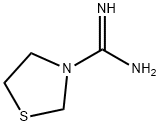 3-Thiazolidinecarboximidamide 구조식 이미지
