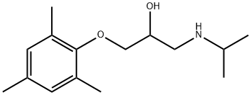 1-(Isopropylamino)-3-(mesityloxy)-2-propanol Structure
