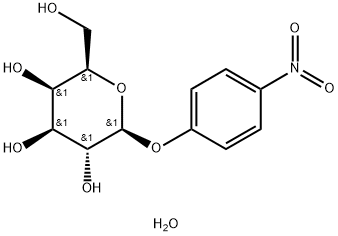 4-Nitrophenyl beta-D-galactopyranoside 구조식 이미지