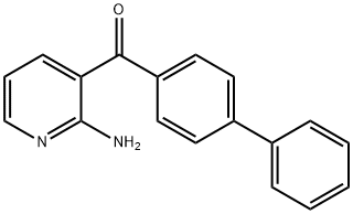 (2-AMINO-3-PYRIDINYL)-[1,1'-BIPHENYL]-4-YL-METHANONE Structure