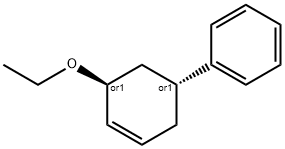 Benzene, (5-ethoxy-3-cyclohexen-1-yl)-, trans- (9CI) Structure