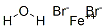 FERROUS BROMIDE HYDRATE Structure