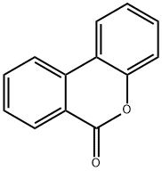 6H-dibenzo-(b,d)-pyran-6-one 구조식 이미지