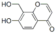 7-하이드록시-8-(하이드록시메틸)크로멘-4-온 구조식 이미지