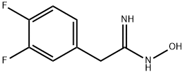 2-(3,4-DIFLUORO-PHENYL)-N-HYDROXY-ACETAMIDINE Structure