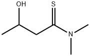 Butanethioamide, 3-hydroxy-N,N-dimethyl- (9CI) Structure