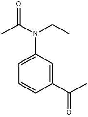 N-(3-Acetylphenyl)-N-ethylacetaMide 구조식 이미지
