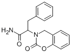 alpha-Benzyl-2-oxo-2H-1,3-benzoxazine-3(4H)-acetamide 구조식 이미지