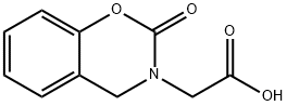 2-Oxo-2H-1,3-benzoxazine-3(4H)-acetic acid 구조식 이미지