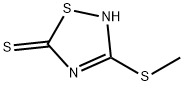 3-METHYLMERCAPTO-5-MERCAPTO-1,2,4-THIADIAZOLE 구조식 이미지