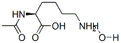 Lysine,  N2-acetyl-,  monohydrate  (9CI) Structure