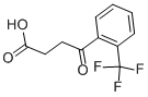 4-OXO-4-(2-TRIFLUOROMETHYLPHENYL)BUTYRIC ACID Structure