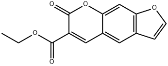 ethyl 7-oxo-7H-furo[3,2-g][1]benzopyran-6-carboxylate  Structure