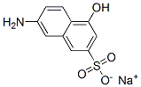 나트륨7-아미노-4-하이드록시나프탈렌-2-술포네이트 구조식 이미지