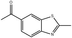 에타논,1-(2-메틸-6-벤조티아졸릴)-(9CI) 구조식 이미지