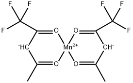 BIS(TRIFLUORO-2,4-PENTANEDIONATO)MANGANESE(II) 구조식 이미지