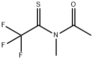 Acetamide,  N-methyl-N-(2,2,2-trifluoro-1-thioxoethyl)- Structure
