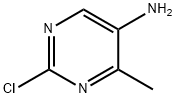 5-Pyrimidinamine, 2-chloro-4-methyl- (9CI) 구조식 이미지