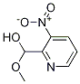 (METHOXY)(3-NITROPYRIDIN-2-YL)METHANOL Structure