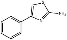 2-Amino-4-phenylthiazole Structure