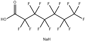 sodium perfluoroheptanoate  Structure